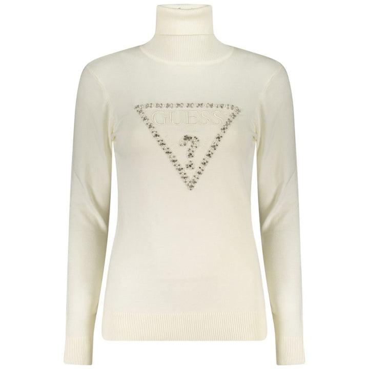 White Viscose Sweater