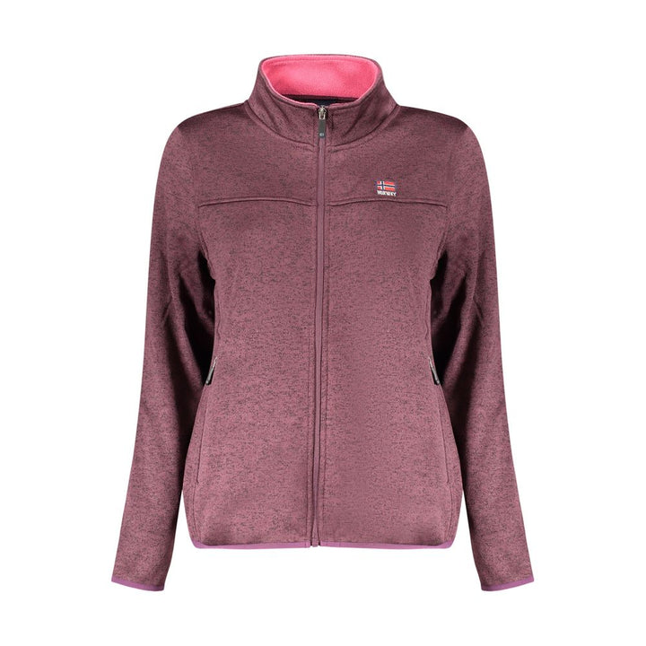 Norway 1963 Purple Polyester Women Sweatshirt