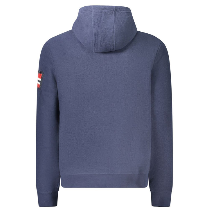 Blue Polyester Sweater