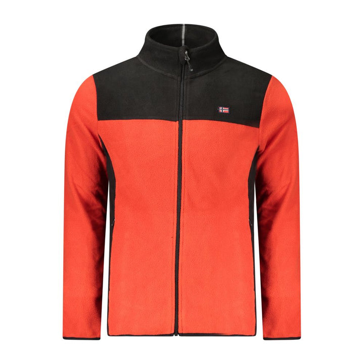 Red Polyester Sweater