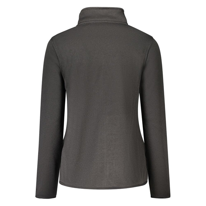 Black Polyester Sweater