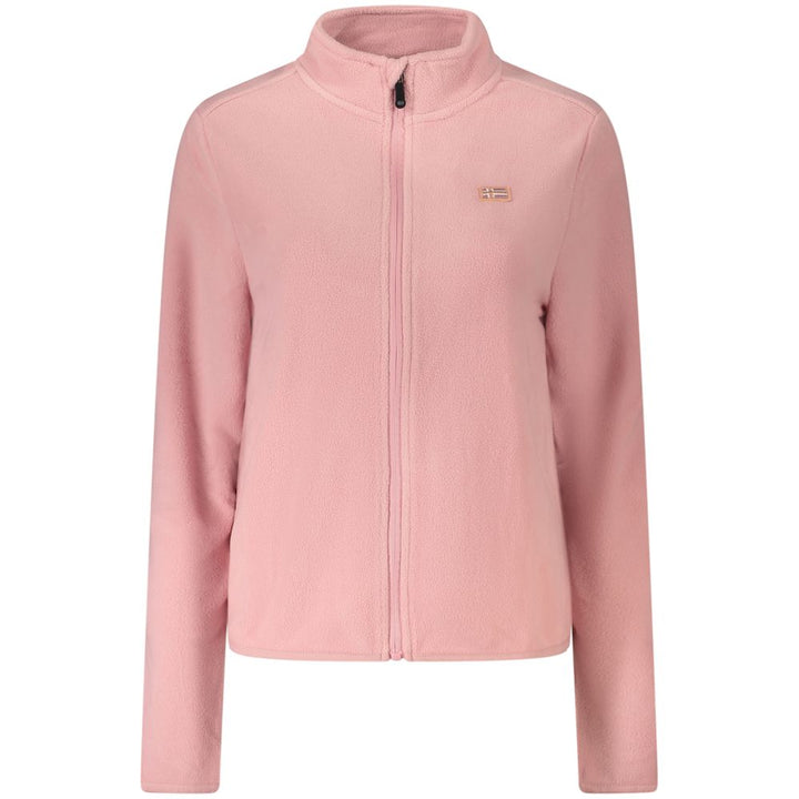 Pink Polyester Sweater