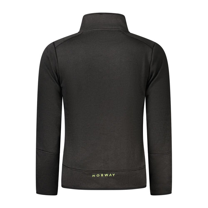 Black Polyester Sweater