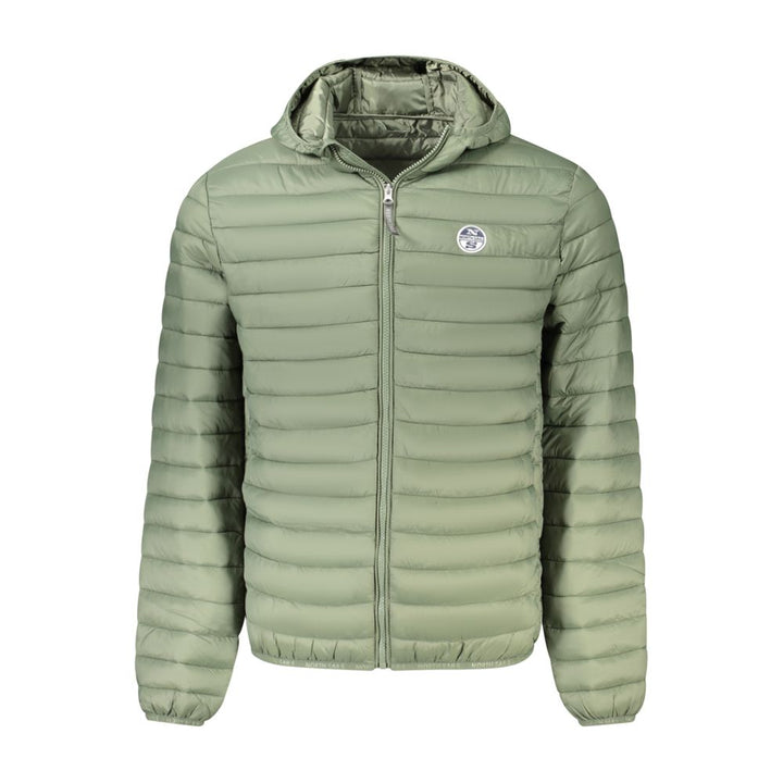 Green Polyester Jacket