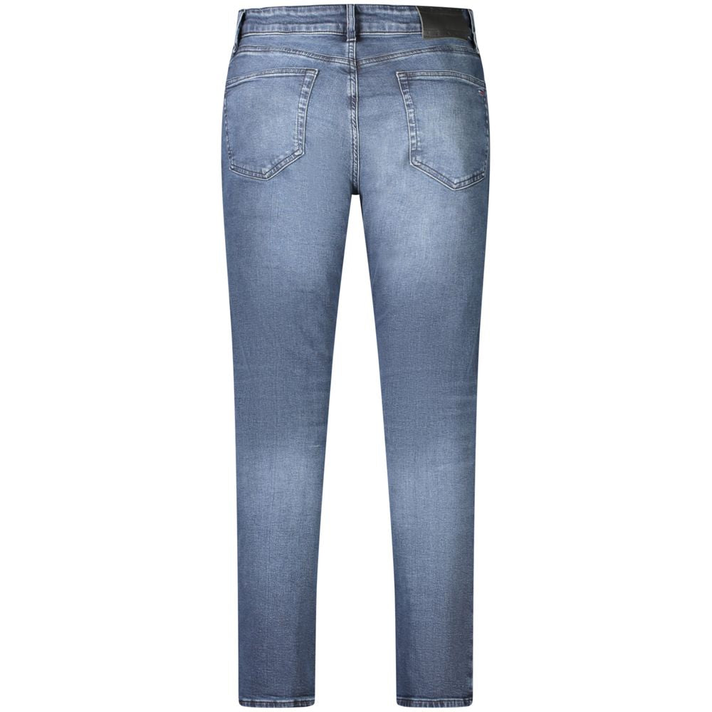 Blue Cotton Jeans & Pant