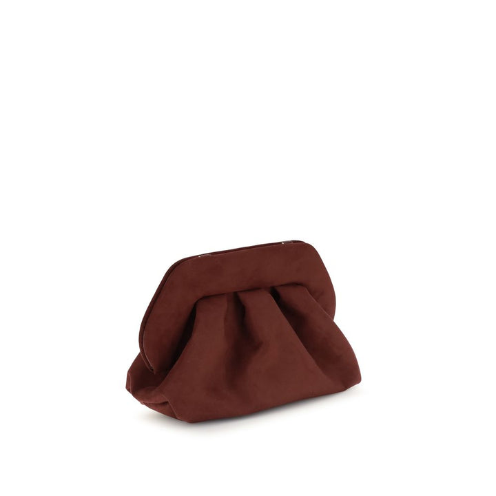 Bios suede Clutch Bag