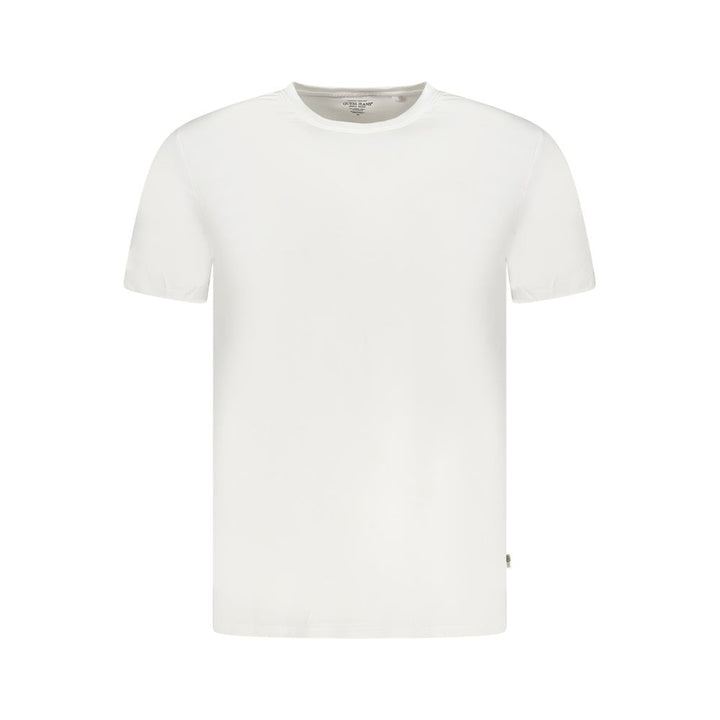 White Elastane T-Shirt