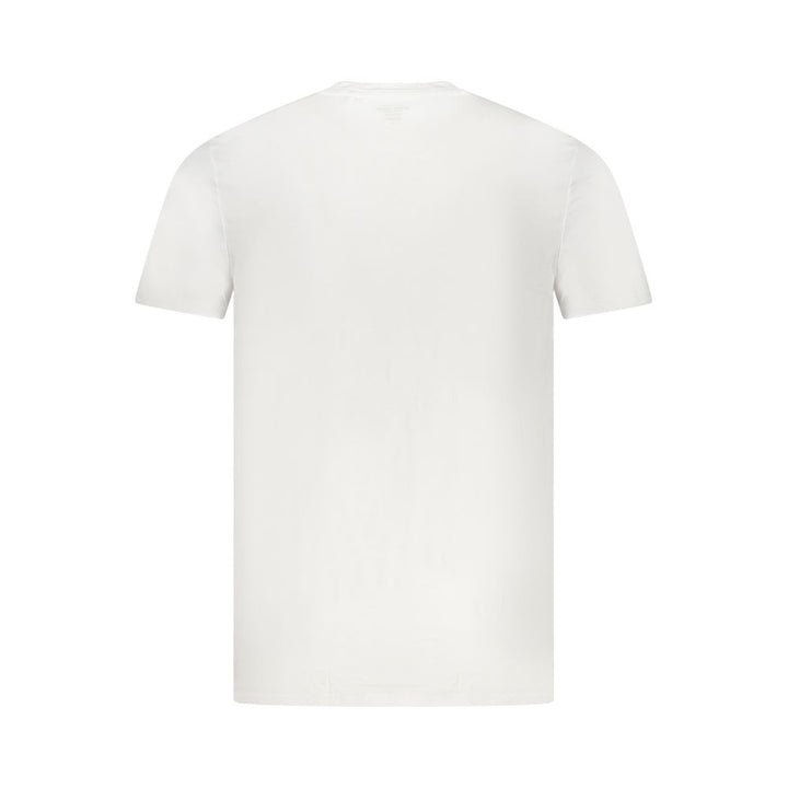 White Elastane T-Shirt