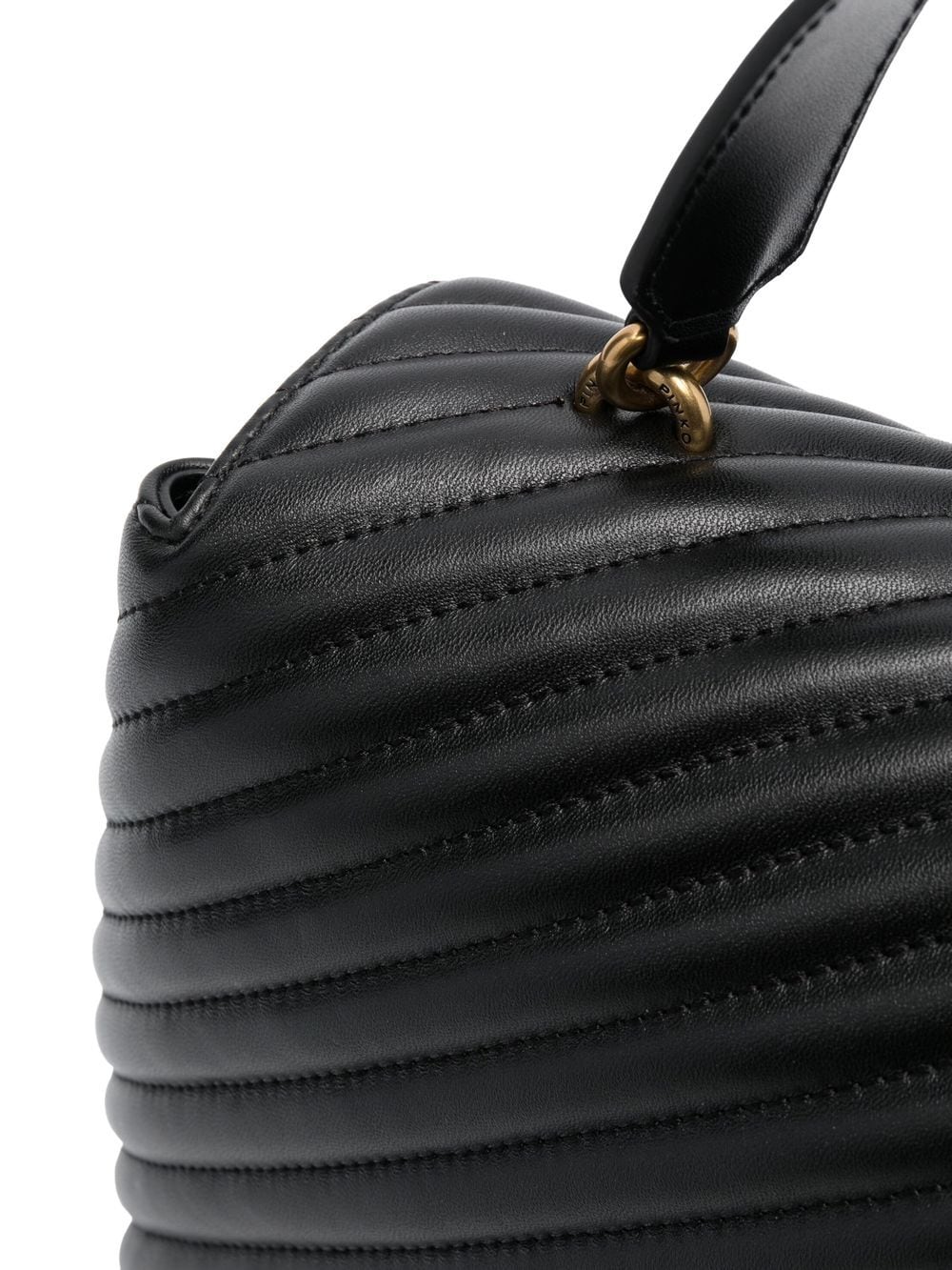 love-birds logo chevron-quilted bag-14