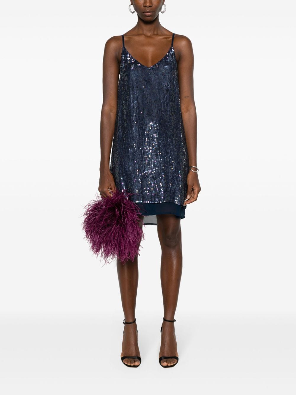 Gabriel sequinned mini dress-7