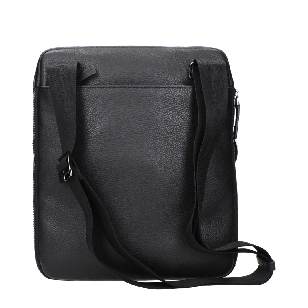 Black Leather Crossbody Bags