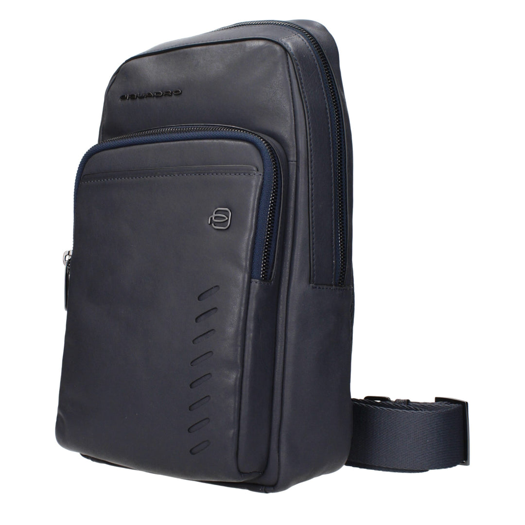 Blue Leather Crossbody Bags