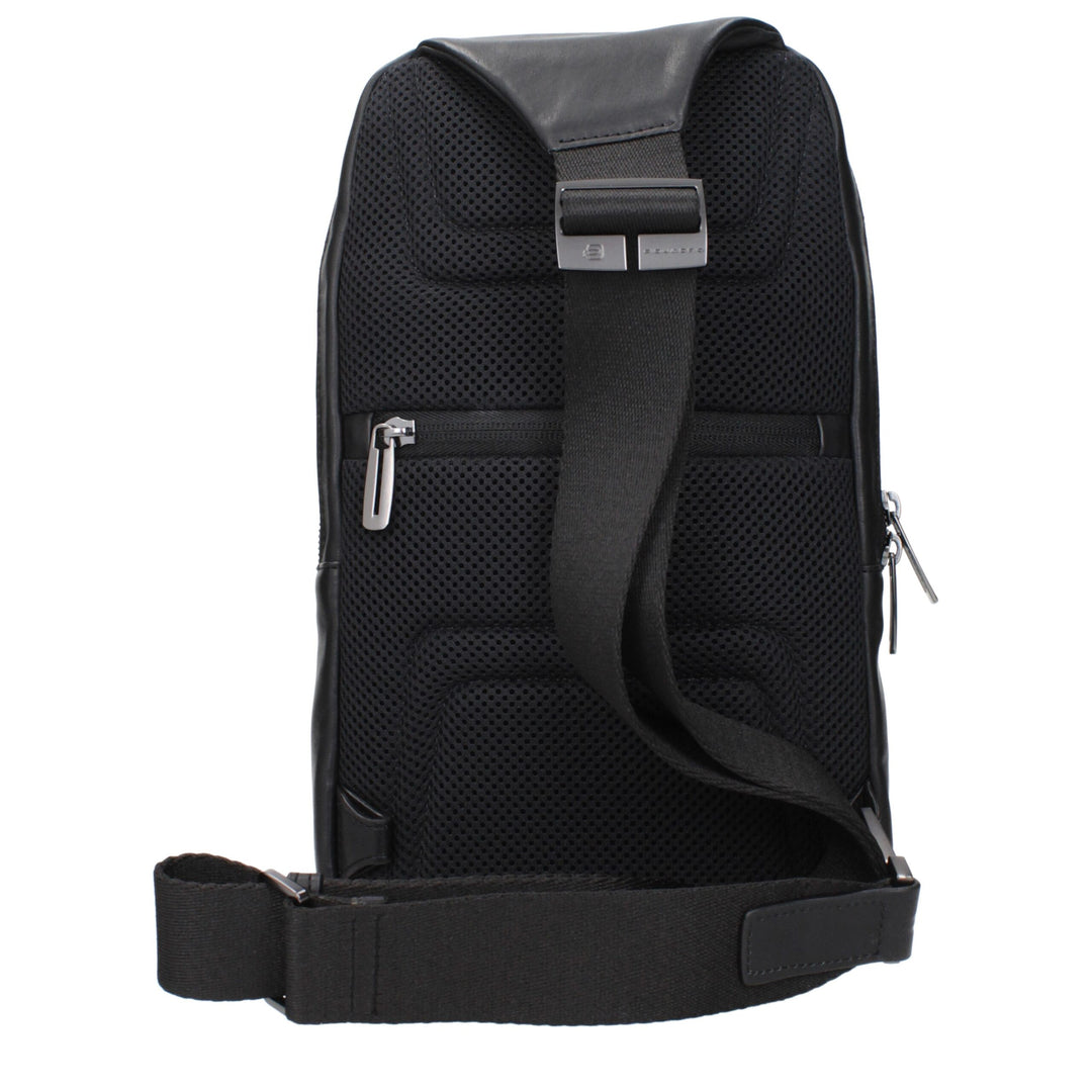 Black Leather Crossbody Bags