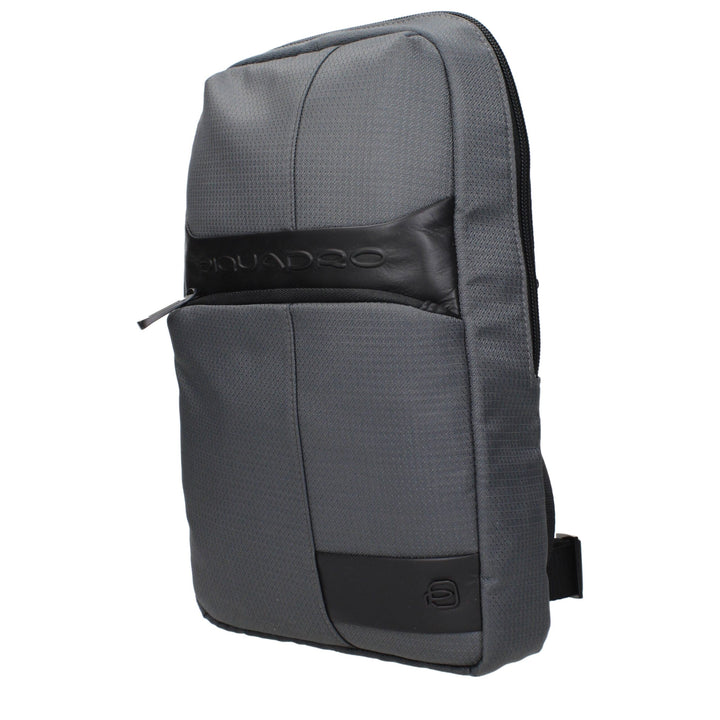 Gray Fabric Crossbody Bags