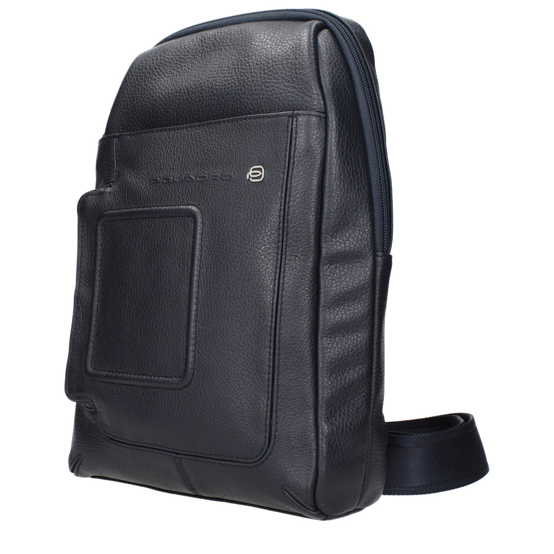 Blue Leather Crossbody Bags