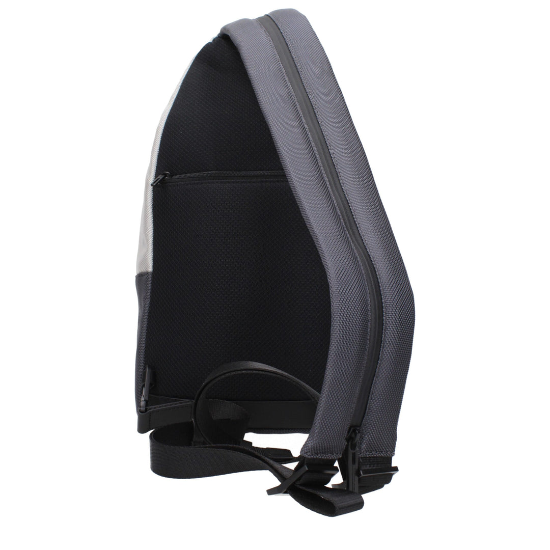 Gray Fabric Backpacks