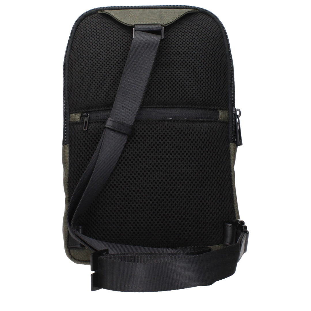 Green Fabric Crossbody Bags