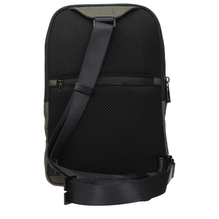 Green Fabric Crossbody Bags