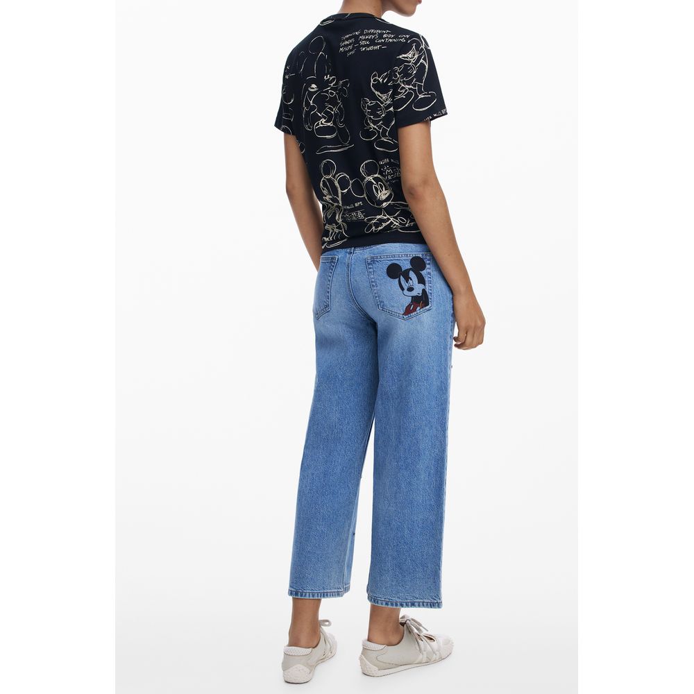 Black Cotton Tops & T-Shirt