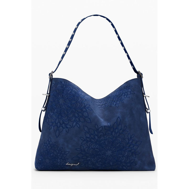 Blue Polyethylene Handbag