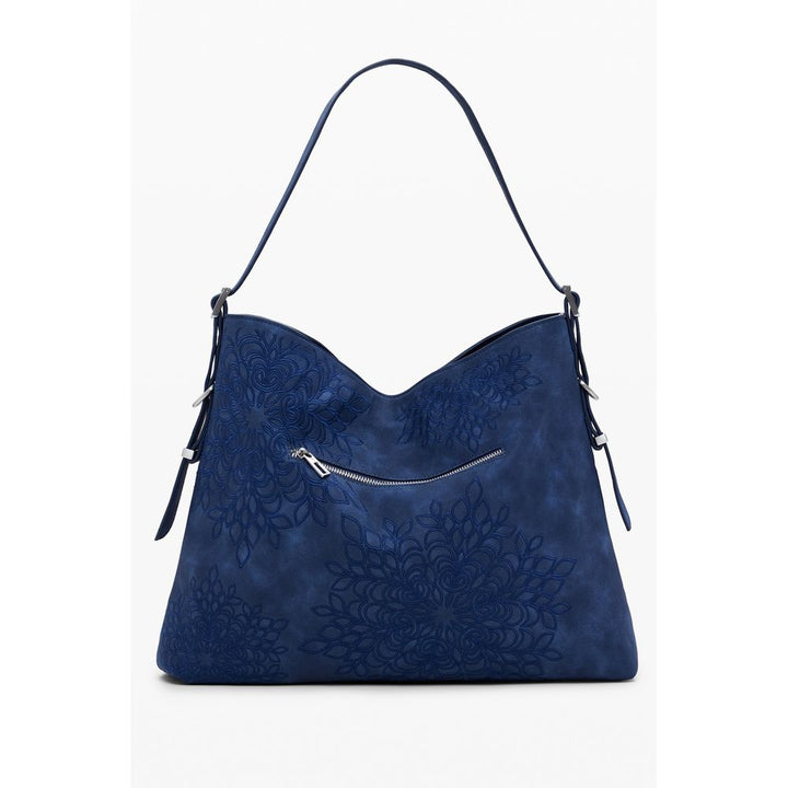 Blue Polyethylene Handbag