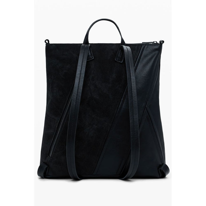 Black Polyethylene Backpack