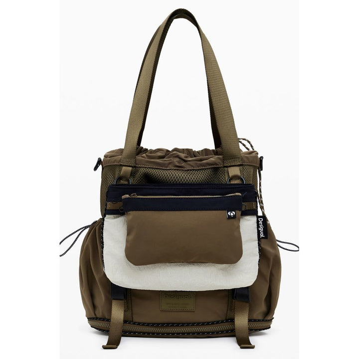 Green Polyester Handbag