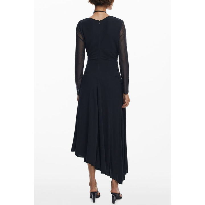 Black Polyester Dress