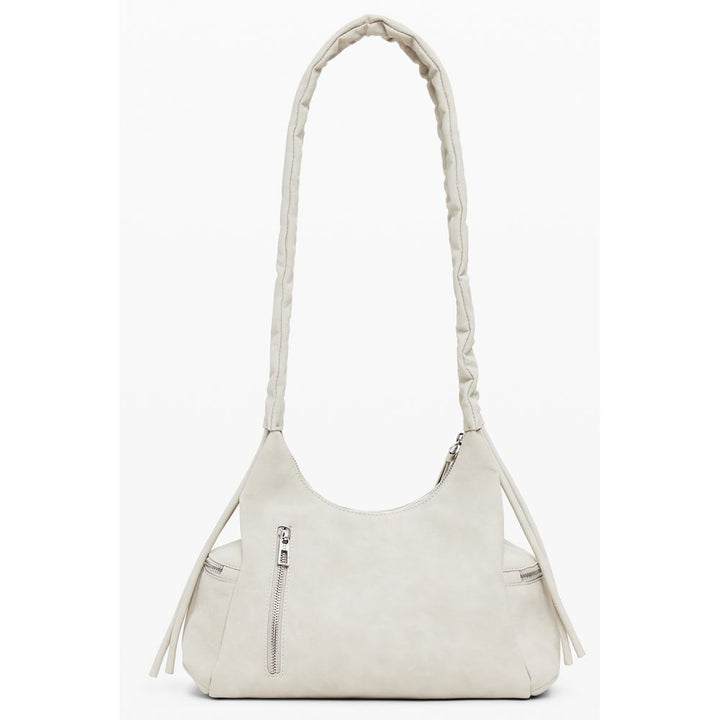 Beige Polyethylene Handbag