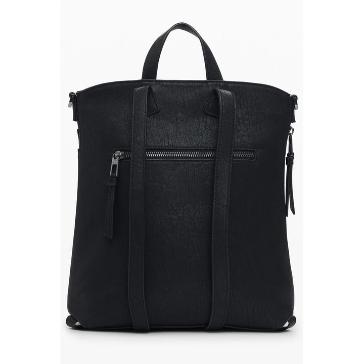 Black Polyethylene Backpack