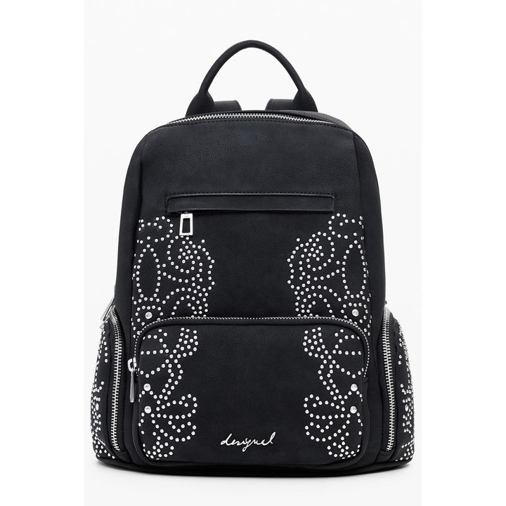 Black Polyethylene Backpack