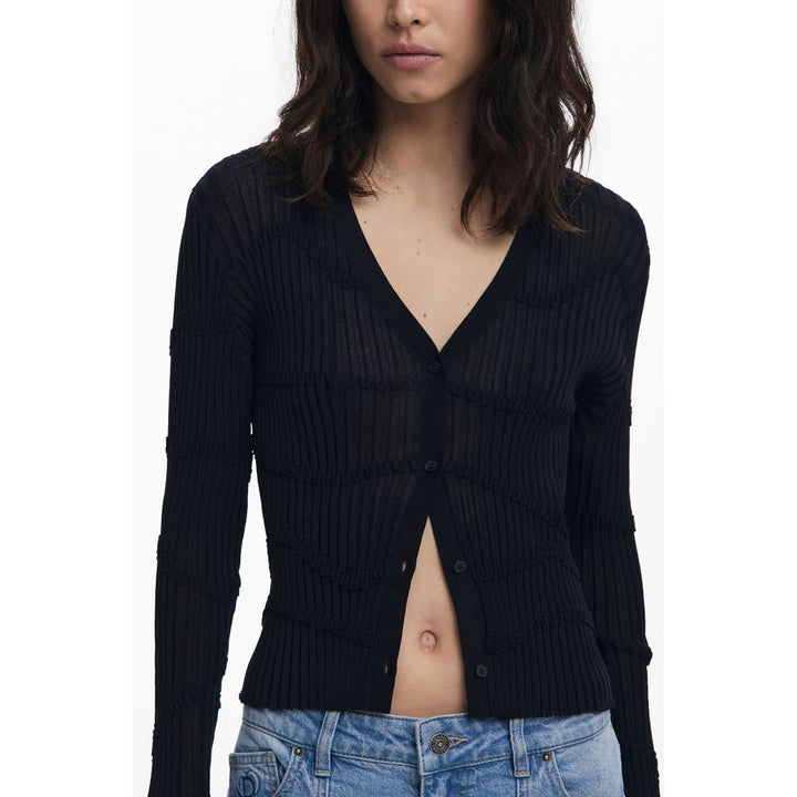 Black Viscose Sweater