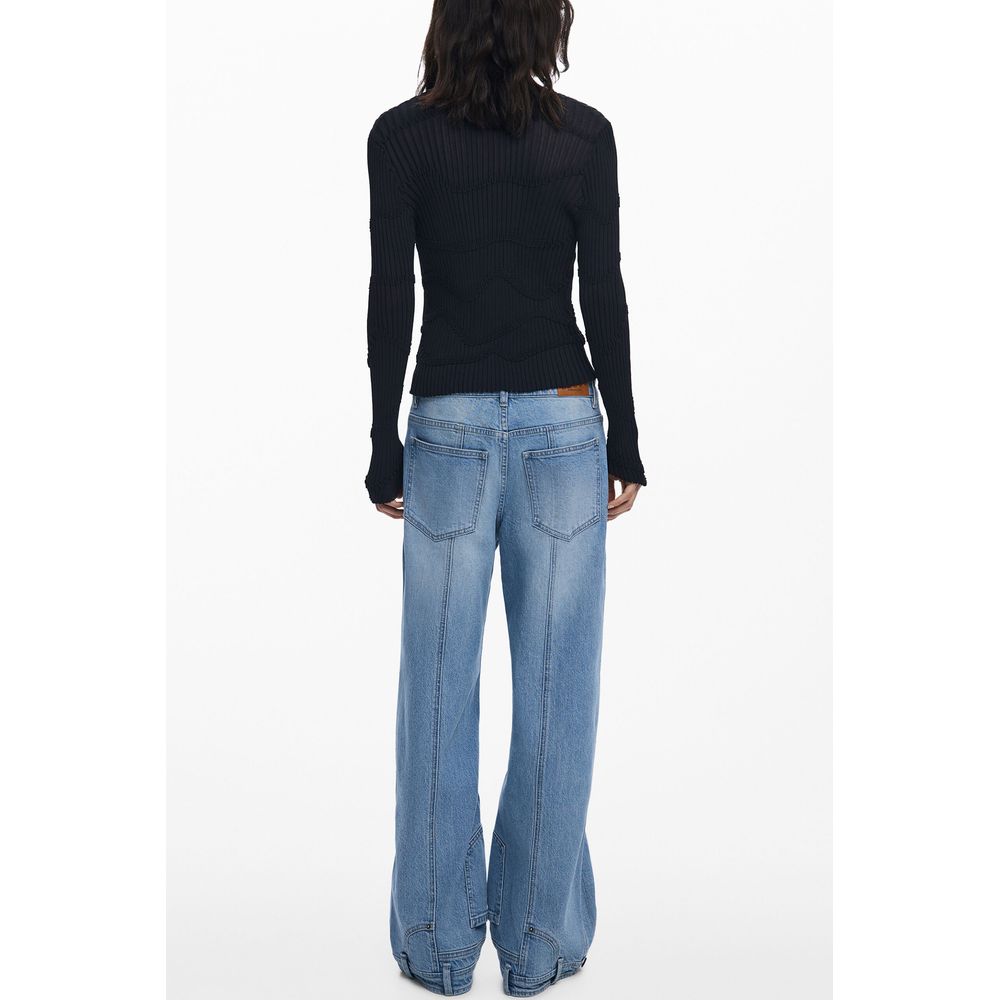 Black Viscose Sweater