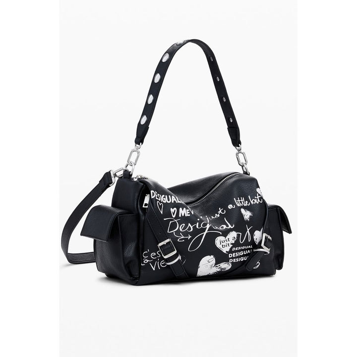 Black Polyethylene Handbag