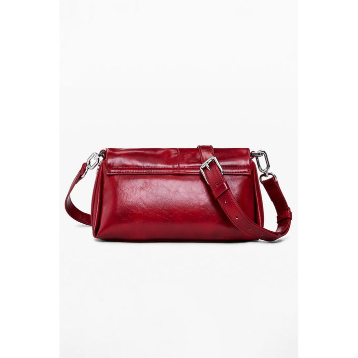 Red Polyethylene Handbag