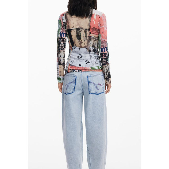 Pink Viscose Women Sweater