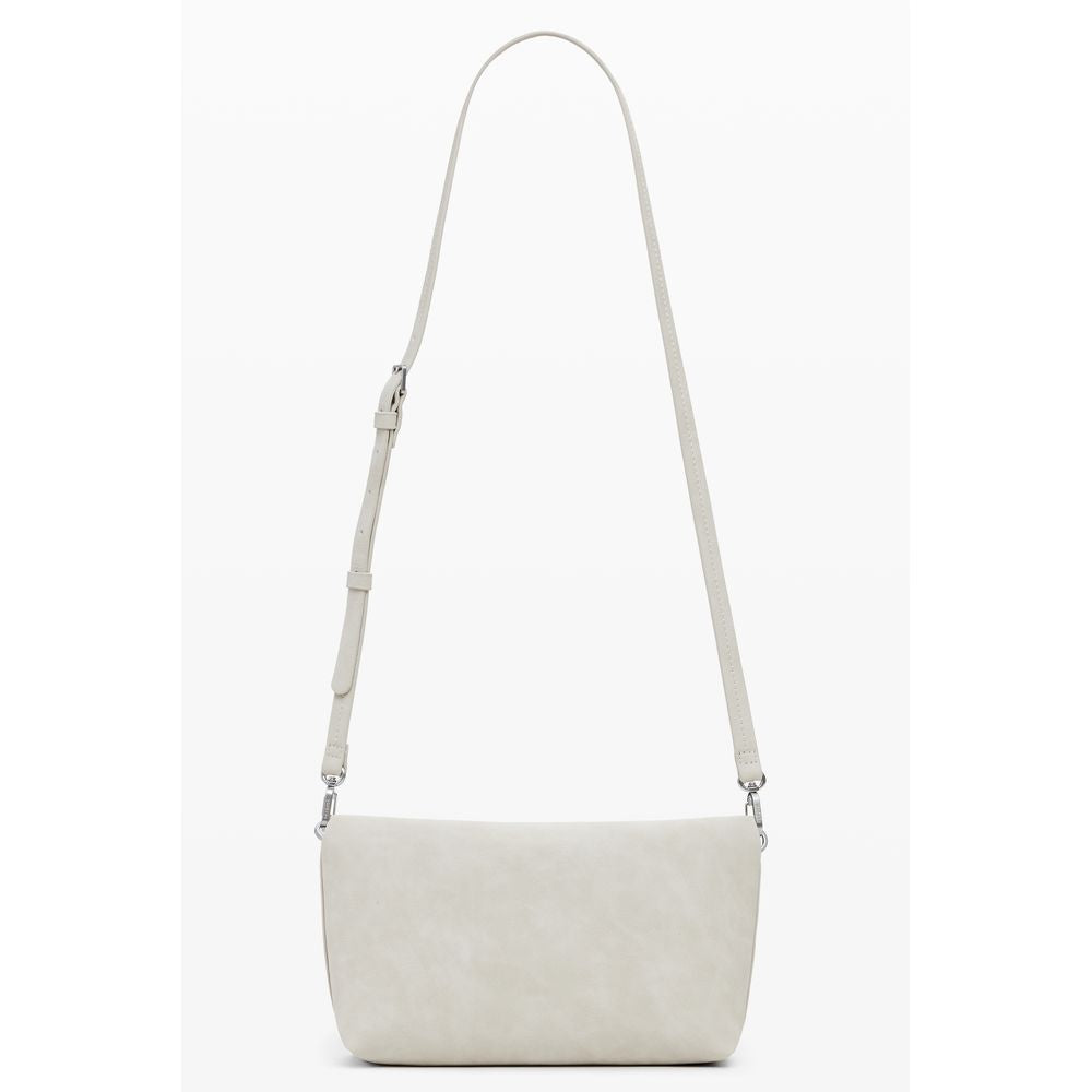 Beige Polyethylene Handbag