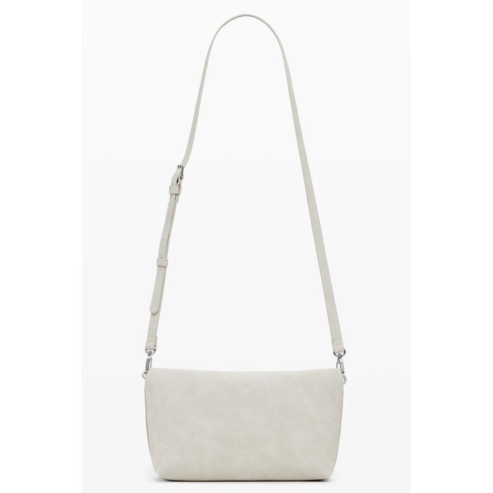 Beige Polyethylene Handbag