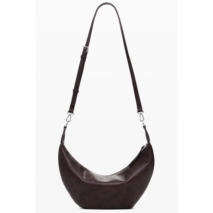 Brown Polyethylene Handbag