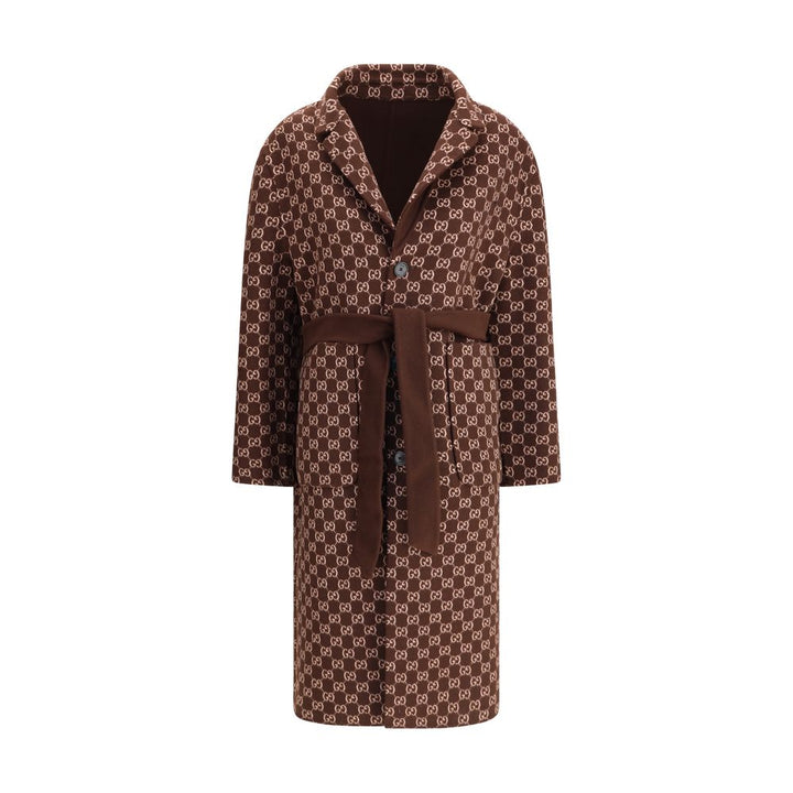 Silk and wool reversible Coat