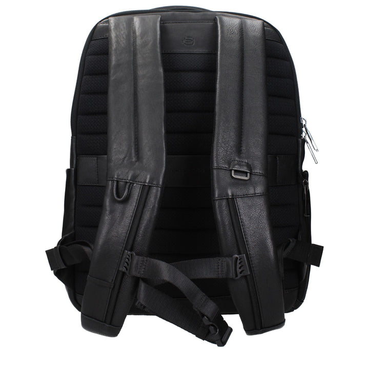 Black Leather Backpacks