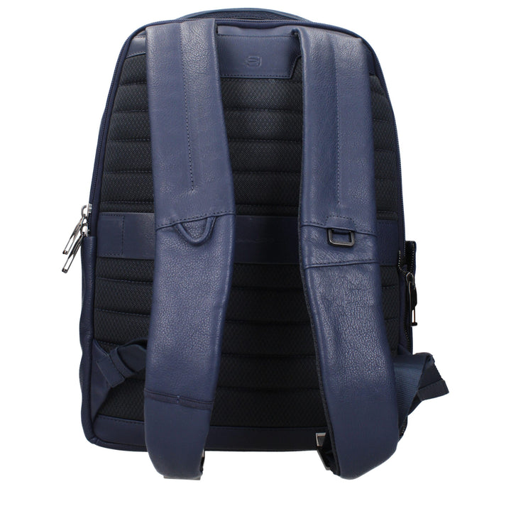 Blue Leather Backpacks