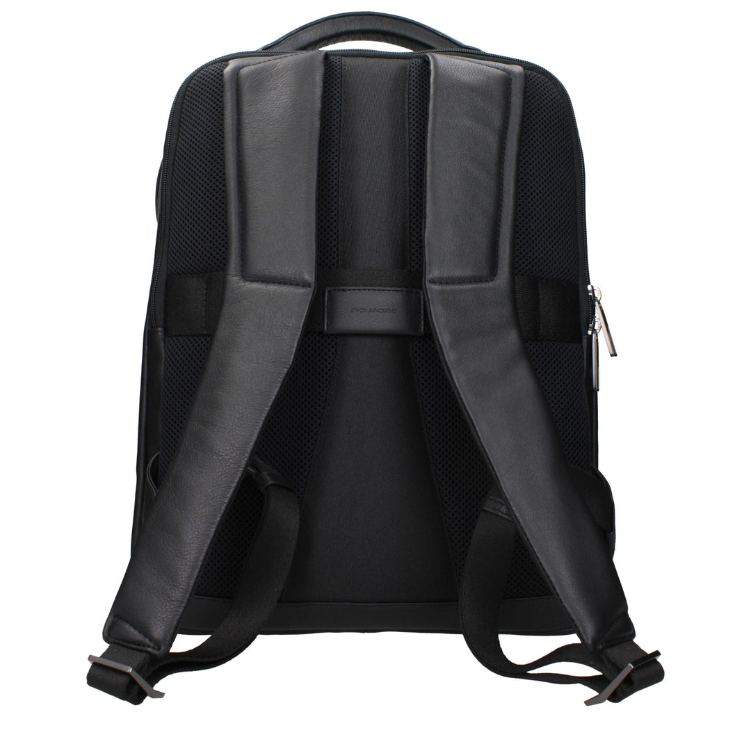 Black Leather Backpacks