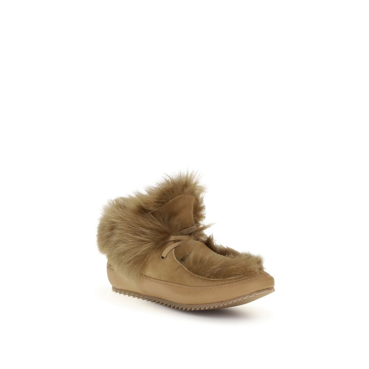 Furry Ankle Boots