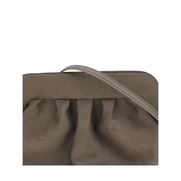 Bios suede Clutch Bag