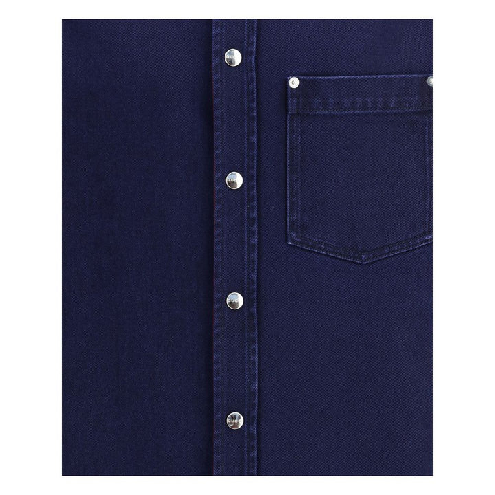 Denim and flanel Reversible Shirt