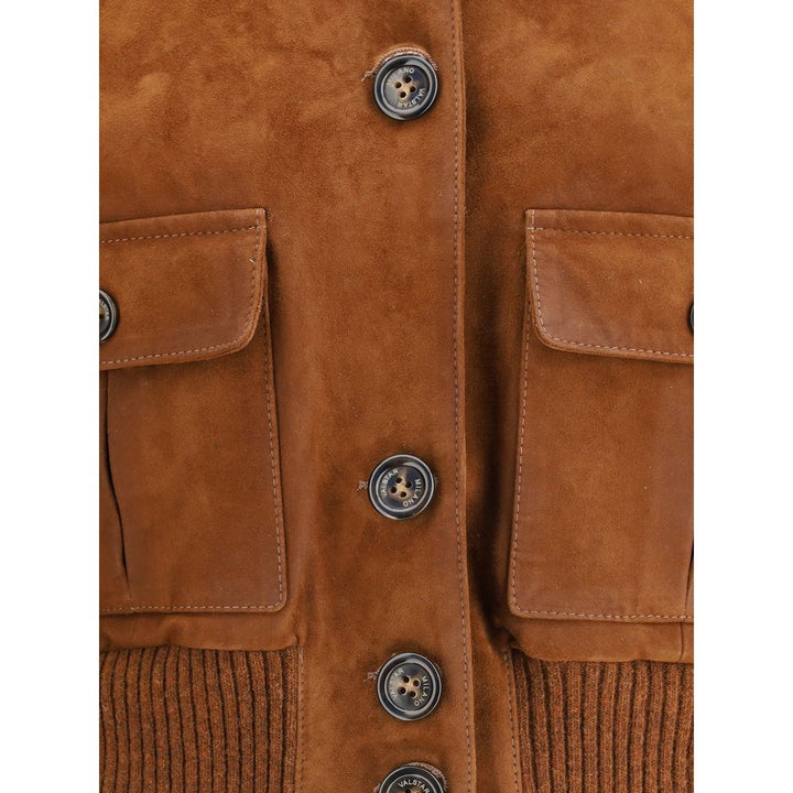 Suede leather Jacket