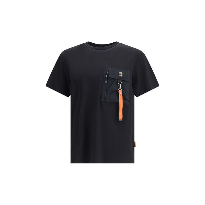 Parajumpers Black Cotton T-Shirt (Copy)