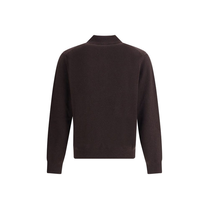 Cashmere long-sleeved polo Sweater