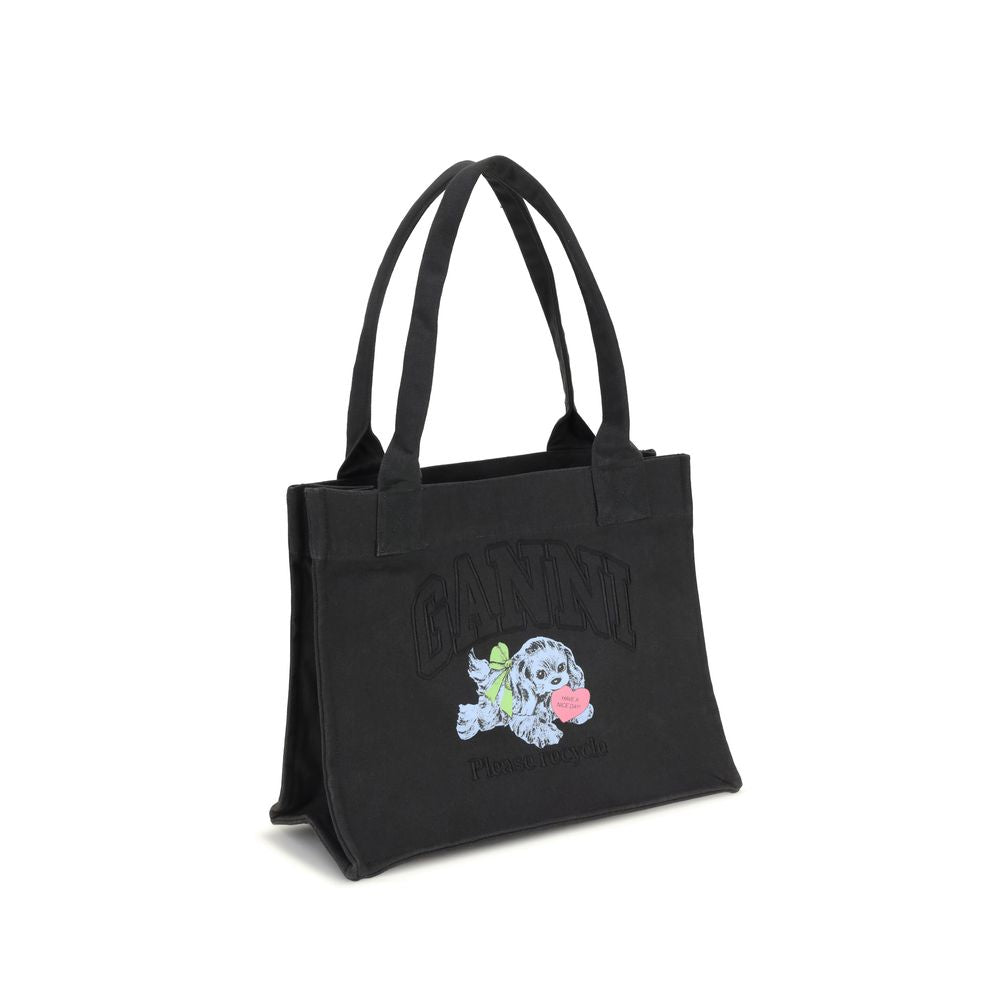 LARGE EASY SHOPPER POCKET DOG PRINT